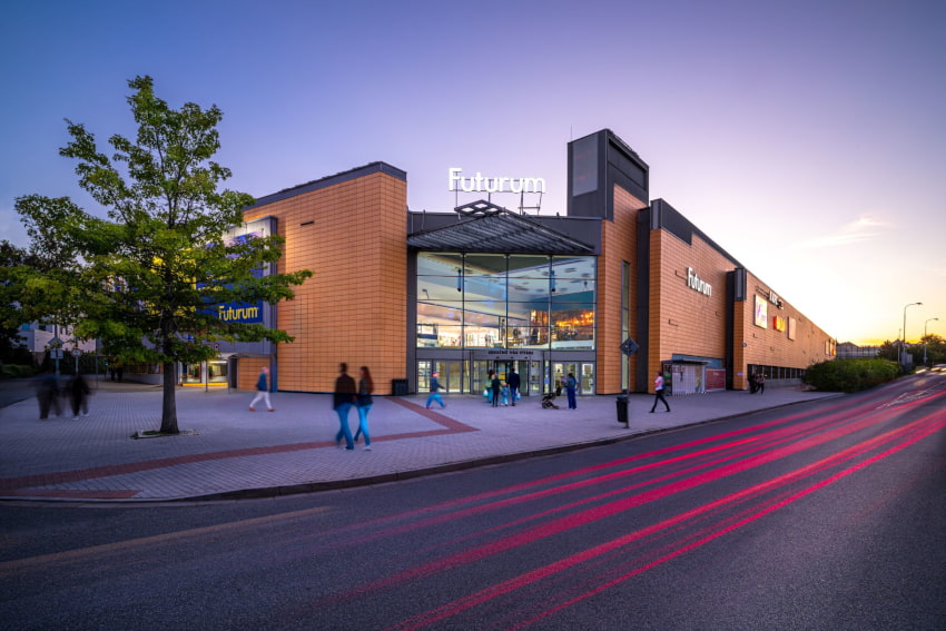 Plánek nákupního centra Futurum Kolín